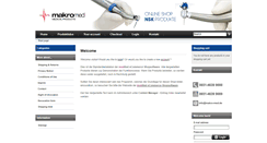 Desktop Screenshot of dentalshop-online.net
