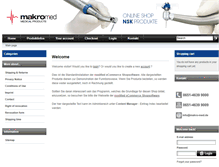 Tablet Screenshot of dentalshop-online.net